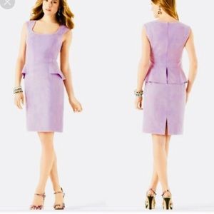 NWT White House Black Market Peplum Dress